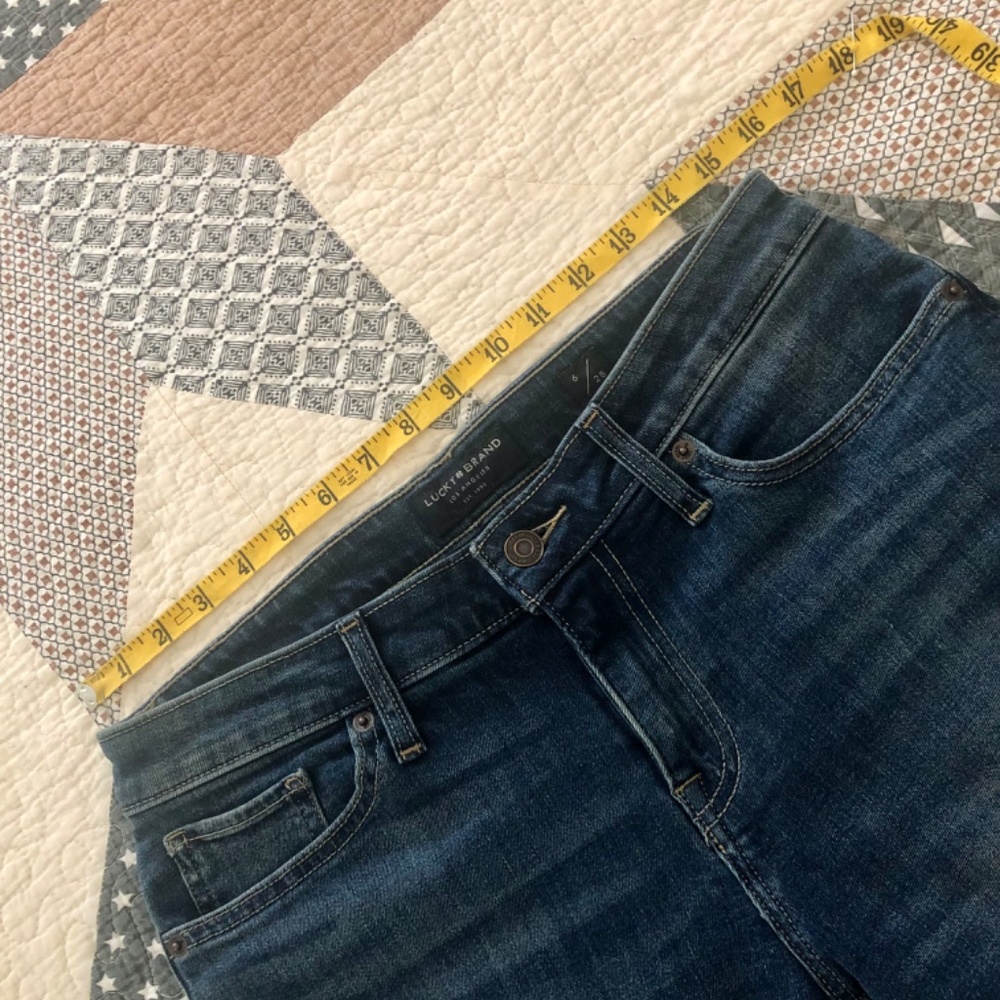 Liz Claiborne Gray Denim Capris & Lucky Brand Bermuda Denim Shorts - Picture 4 of 13